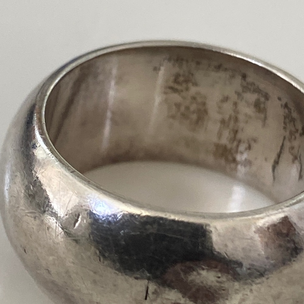 4 Different Sizes Silver Rings - image 8
